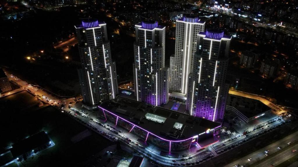 Ferienwohnung Sky Lux Point Skopje Exterior foto