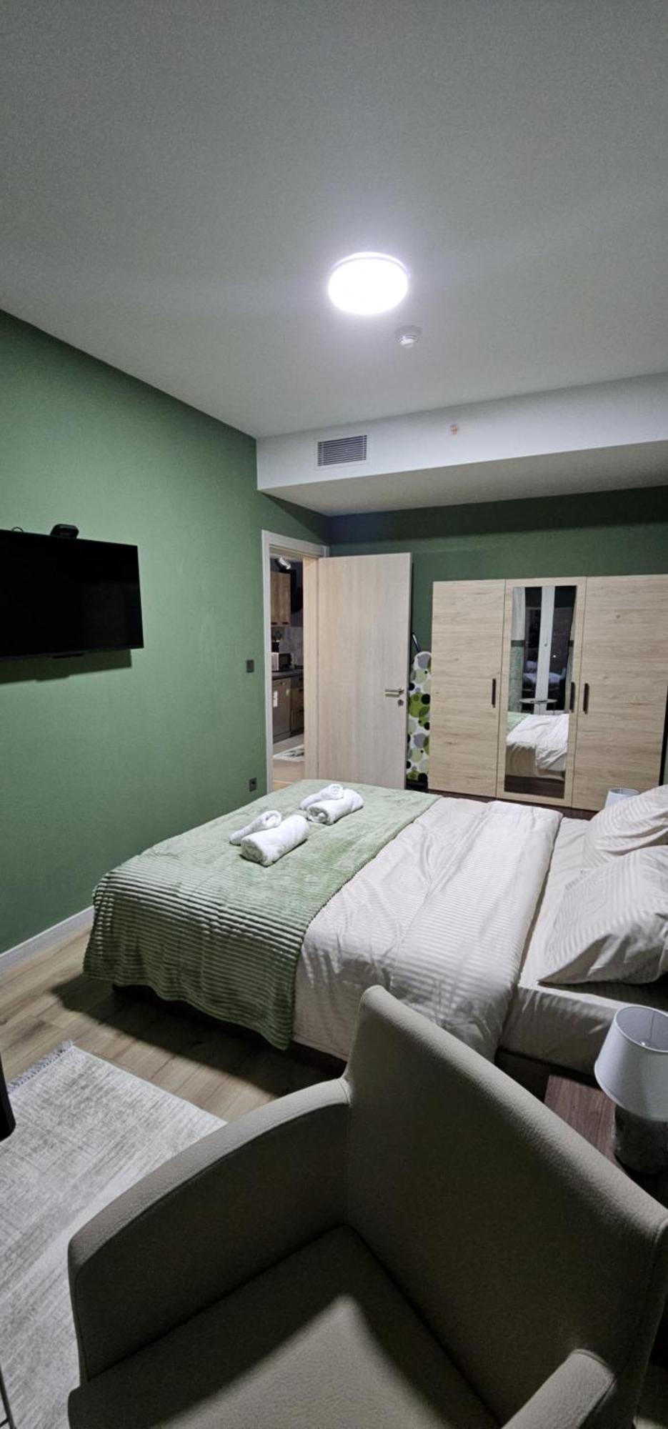 Ferienwohnung Sky Lux Point Skopje Exterior foto