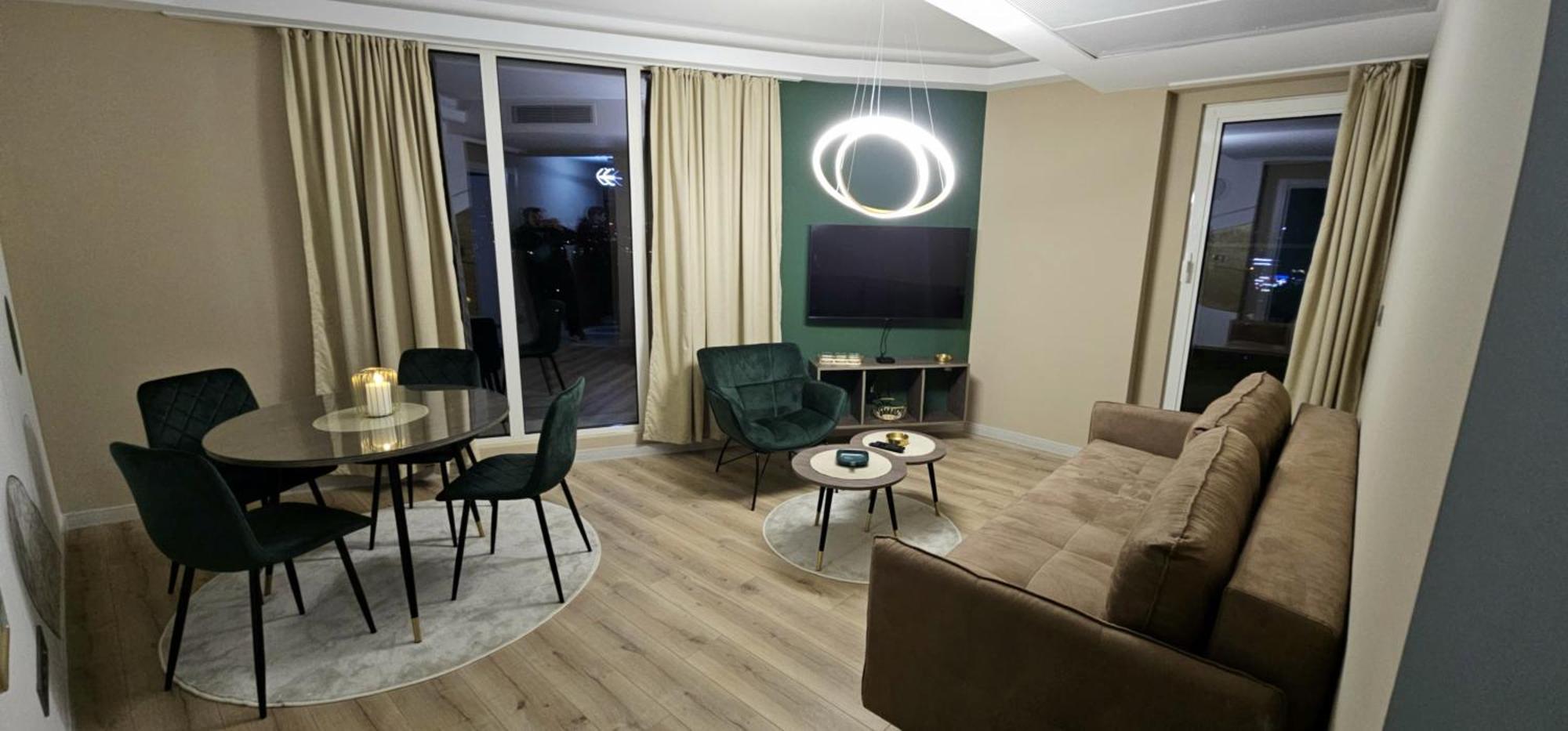 Ferienwohnung Sky Lux Point Skopje Exterior foto
