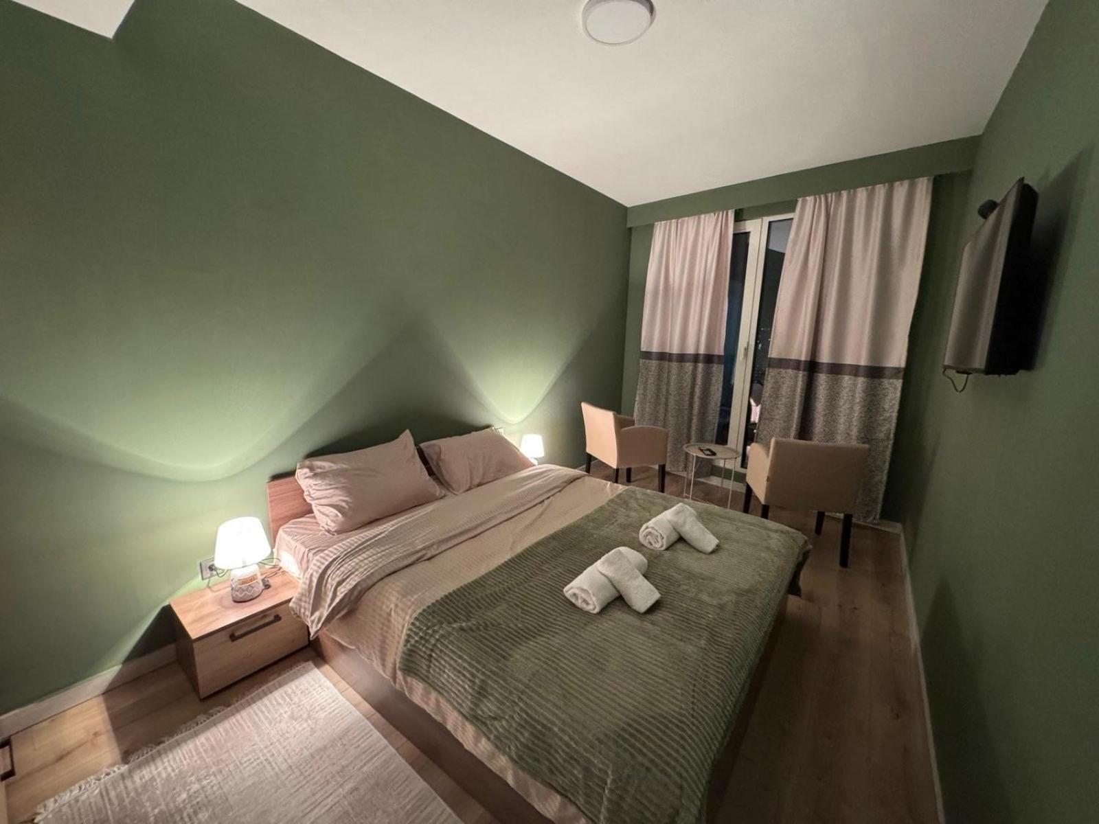 Ferienwohnung Sky Lux Point Skopje Exterior foto