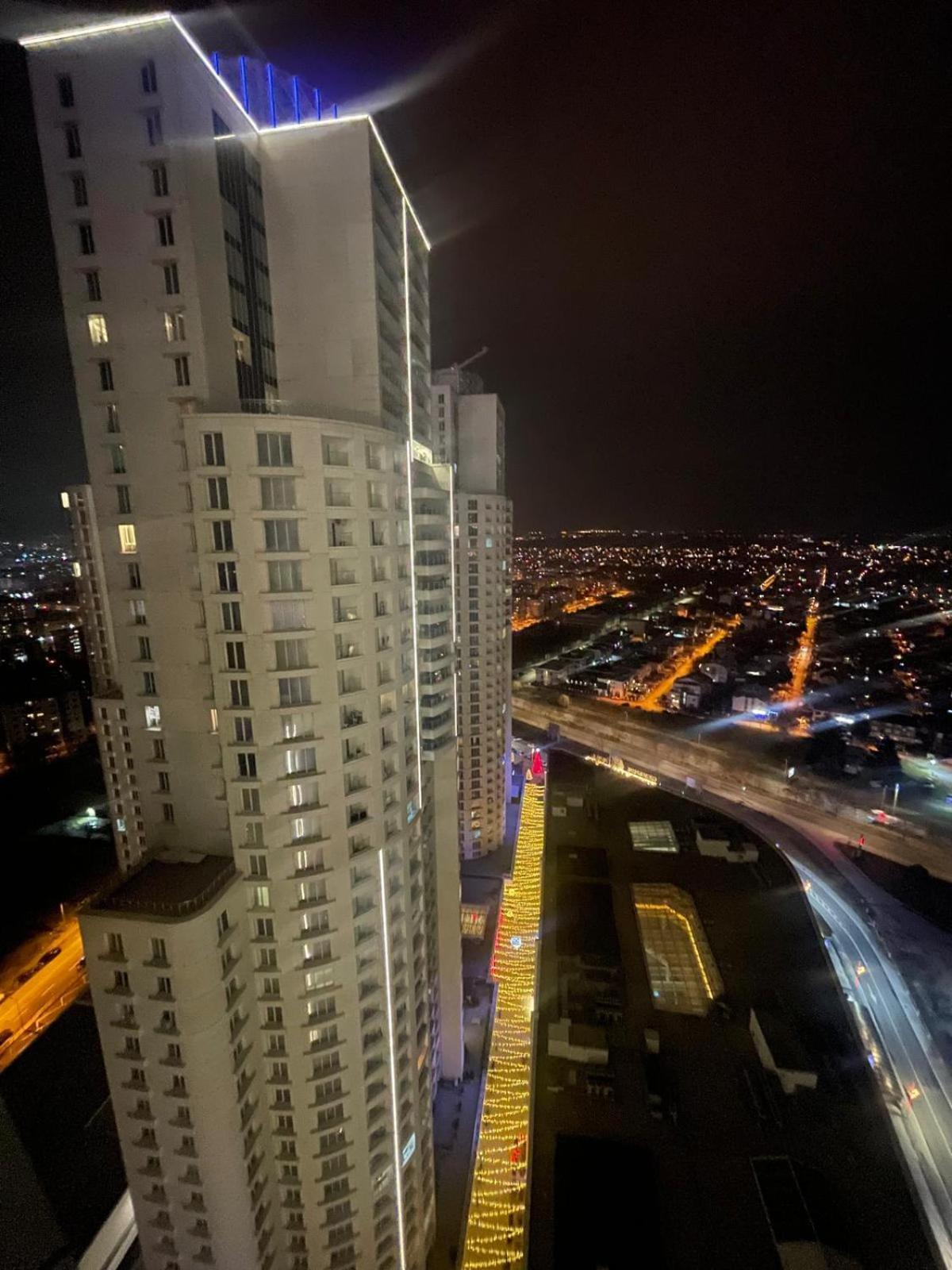 Ferienwohnung Sky Lux Point Skopje Exterior foto